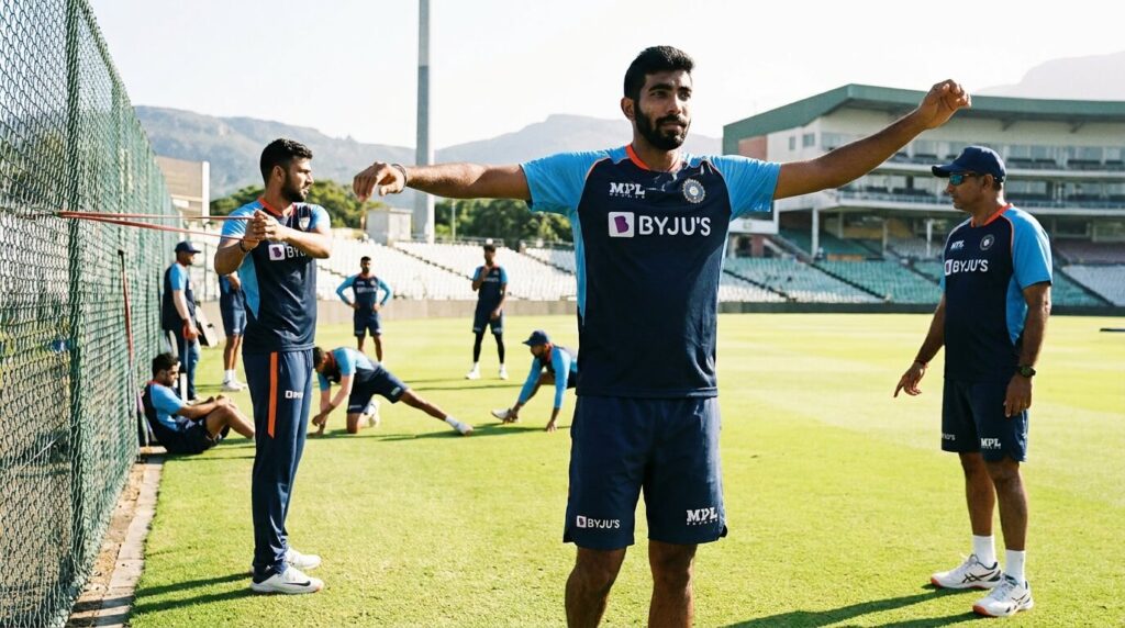 shoulder-stretching-cricket-player